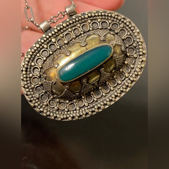 Vintage Ethnic Statement Pendant Necklace - Picture 2 of 11